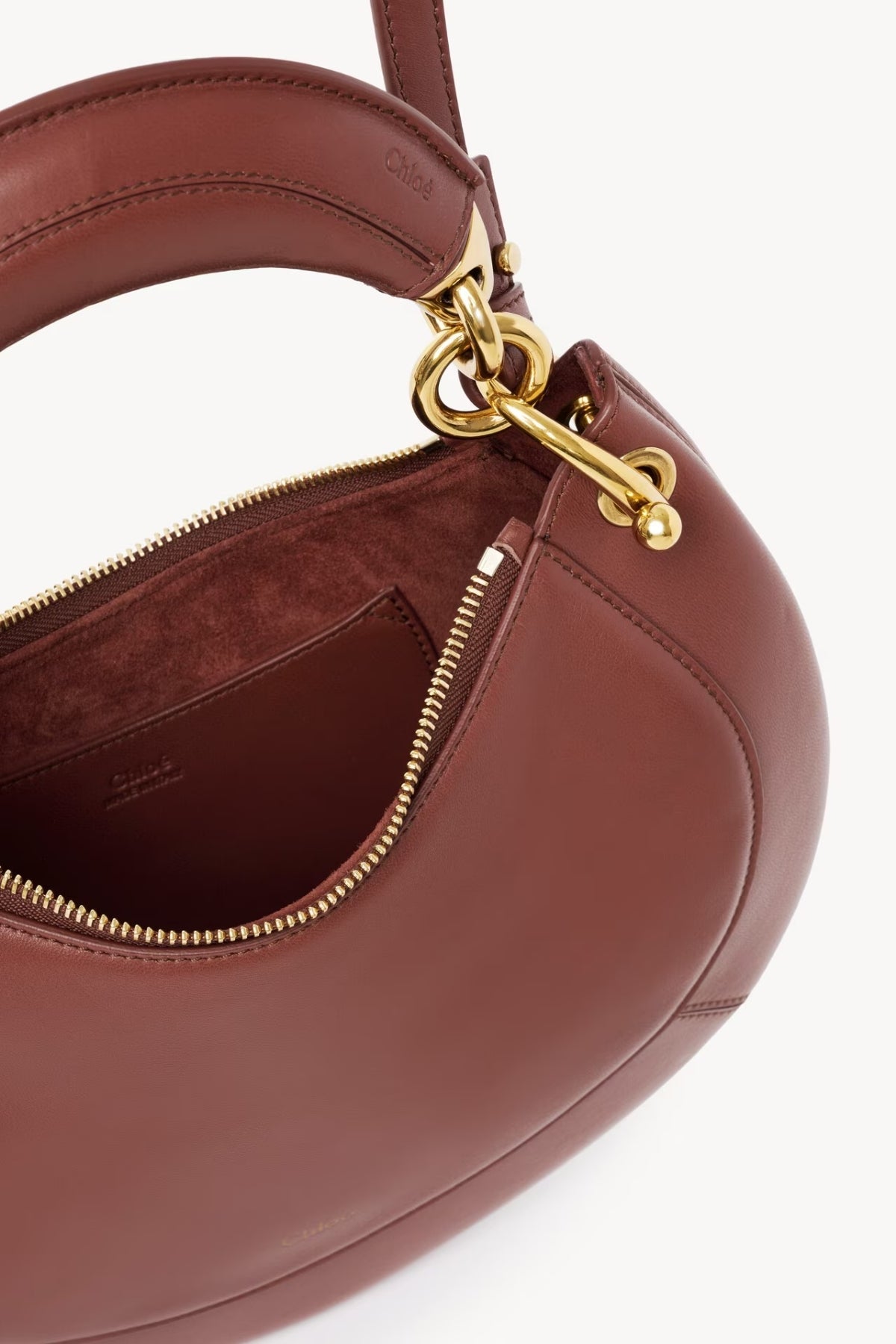 Small Banana Zipped Hobo Bag-Chloé-Boyds Philadelphia
