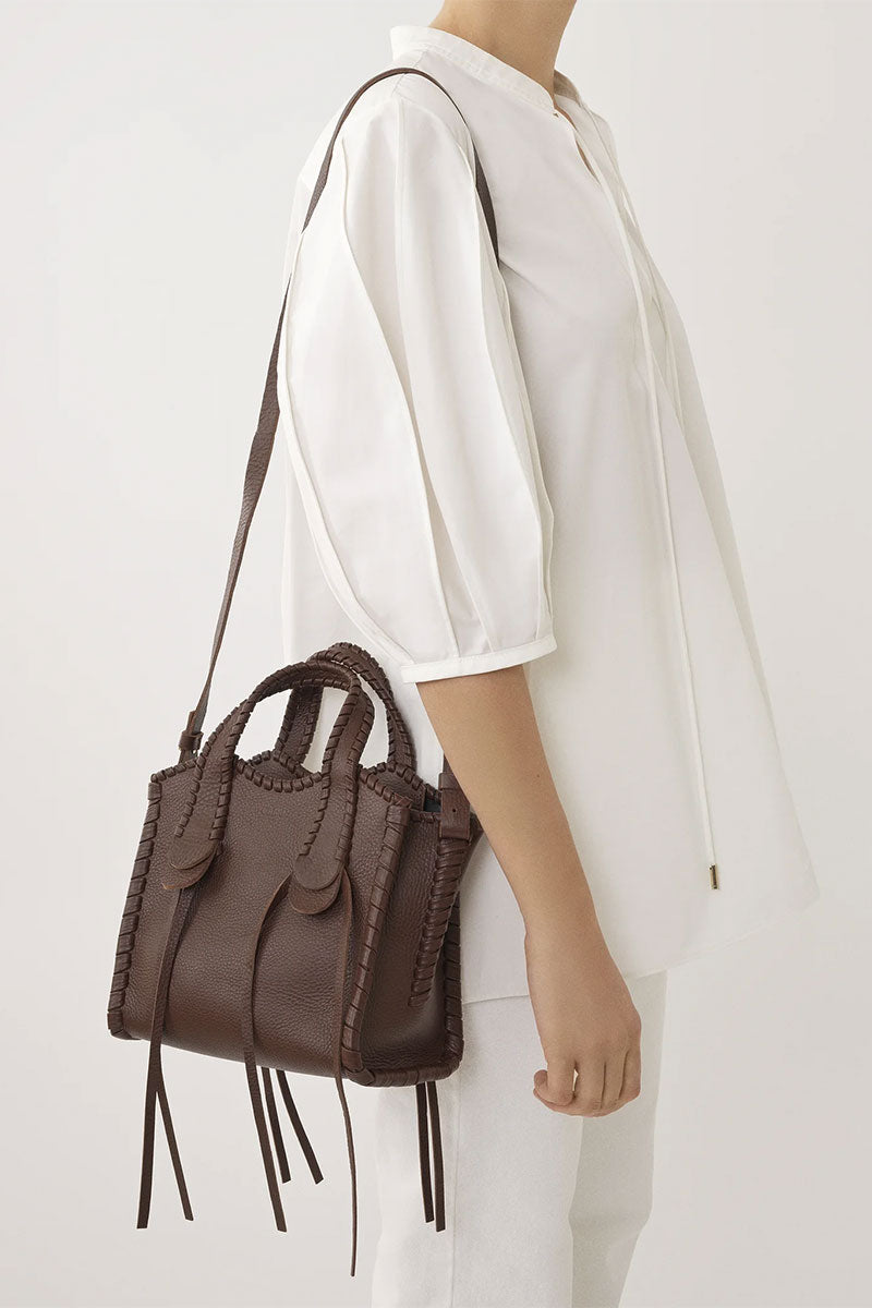 Jeulia Cream Cloud Bag Iconic Soft Leather Bag with Scrunched Top Handle in  2023