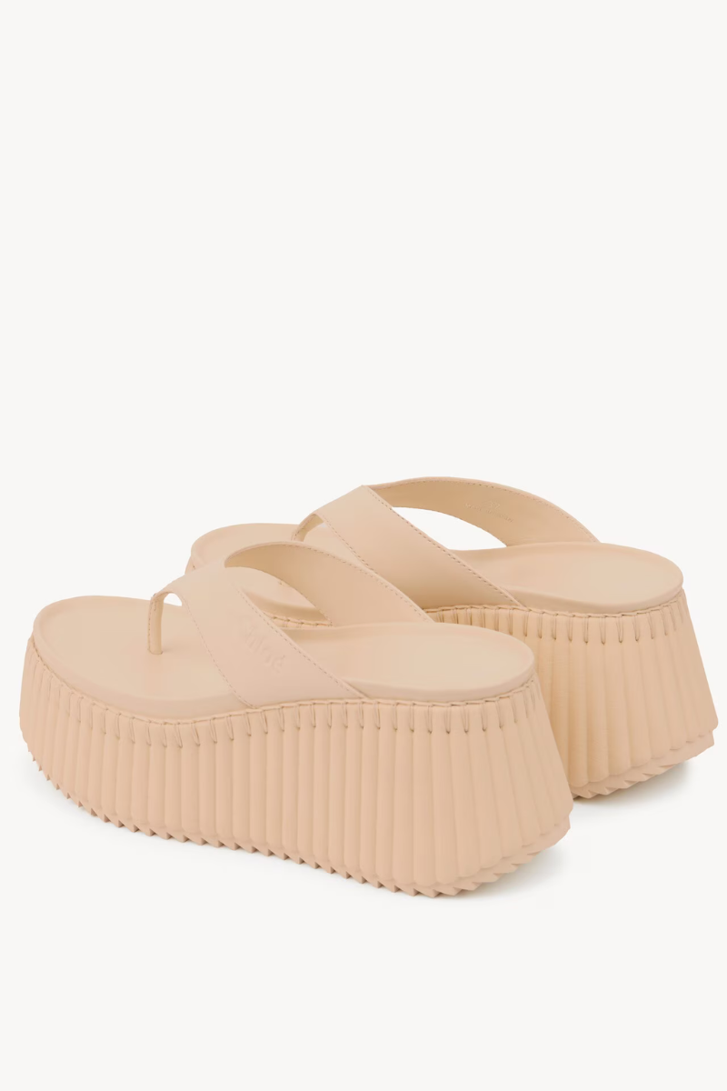 Nama Wedge Slides-Chloé-Boyds Philadelphia
