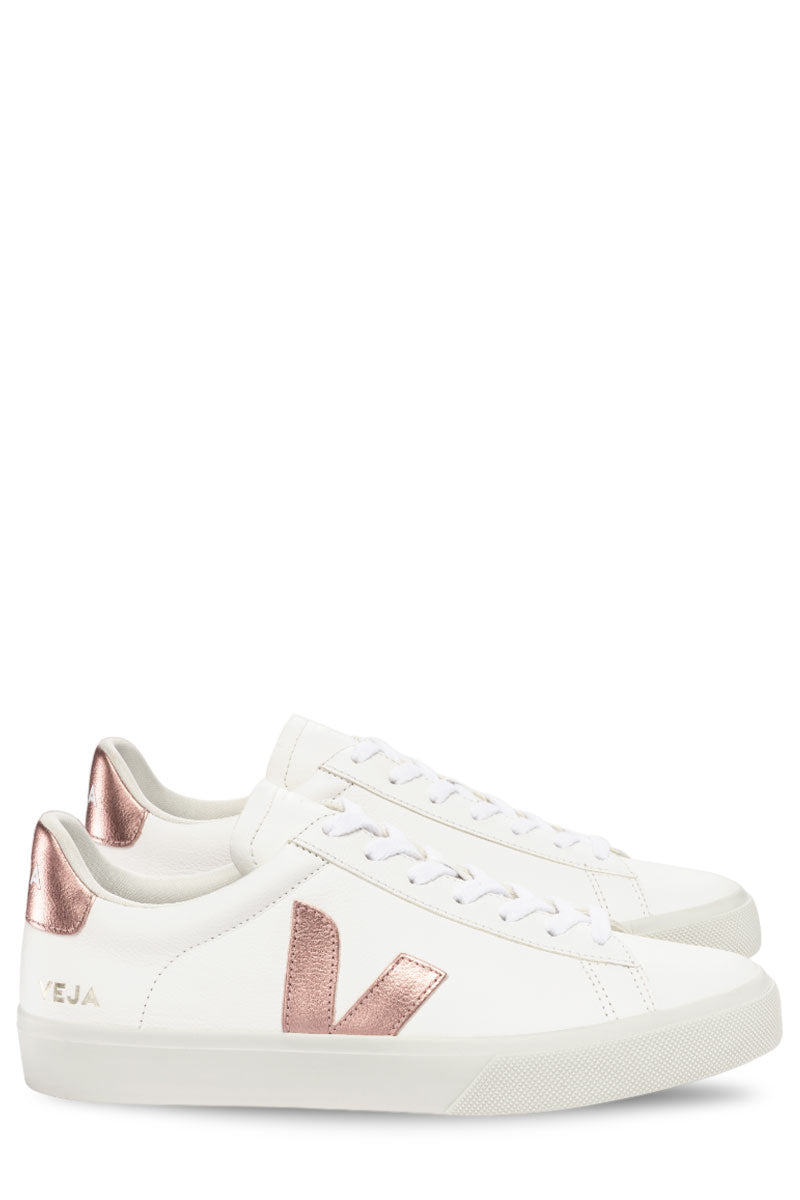 Womens Campo ChromeFree Leather Sneakers-VEJA-Boyds Philadelphia