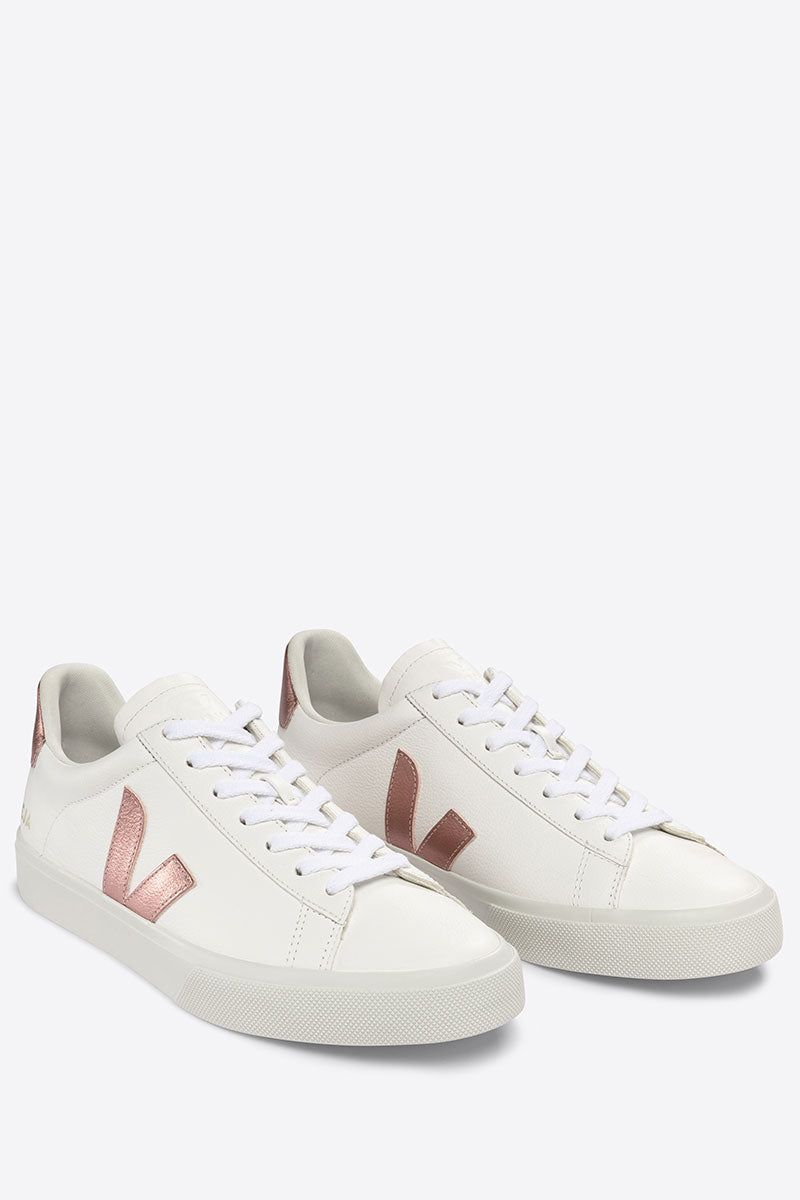 Womens Campo ChromeFree Leather Sneakers-VEJA-Boyds Philadelphia