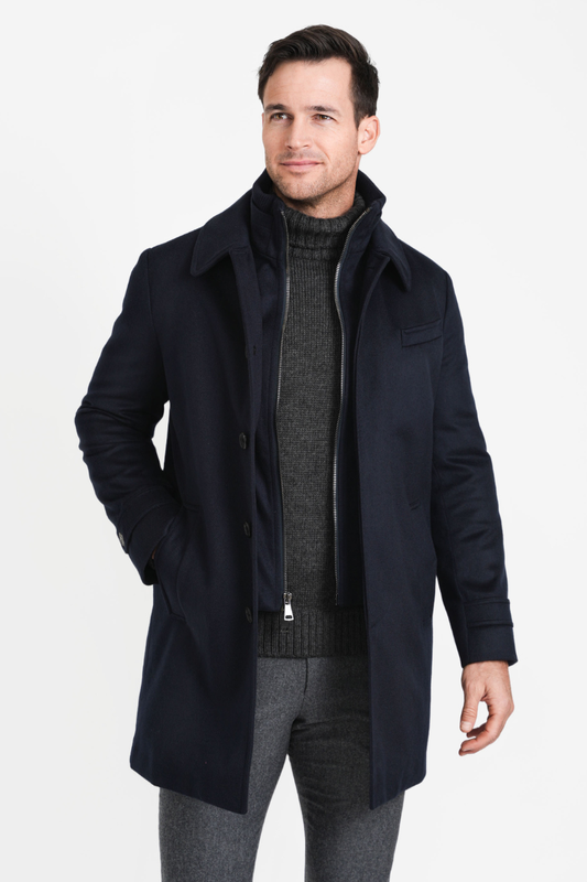 Stretch Wool Euro Coat-Norwegian Wool-Boyds Philadelphia