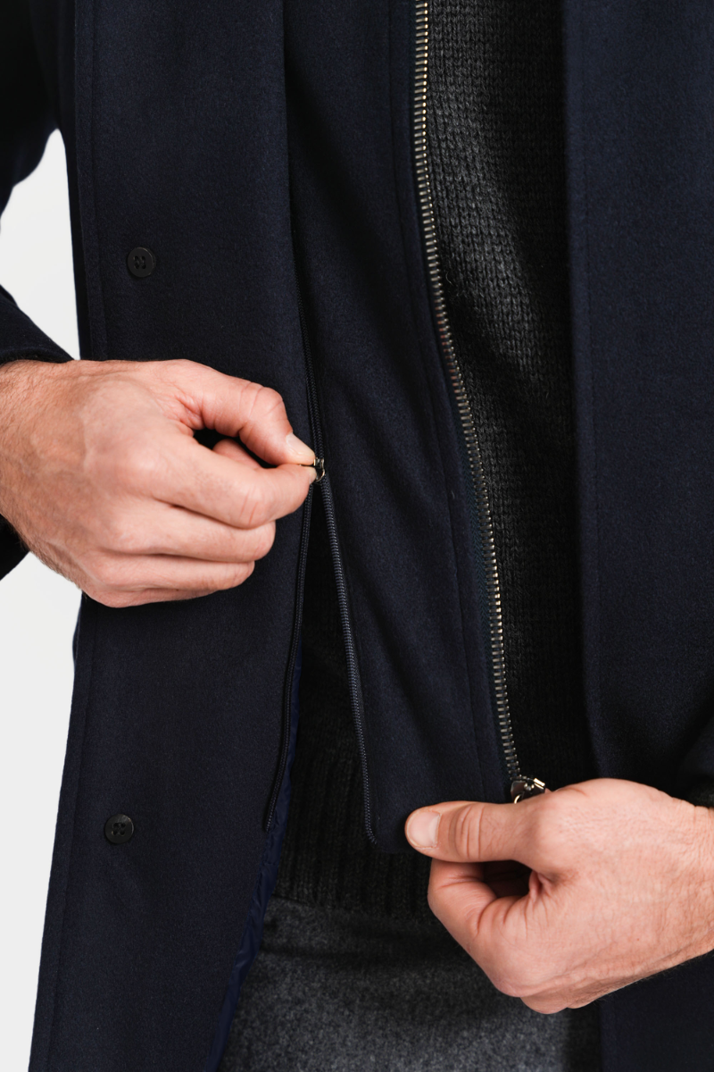 Stretch Wool Euro Coat-Norwegian Wool-Boyds Philadelphia