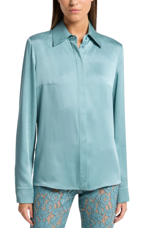 Hansen Charmeuse Shirt-Michael Kors Collection-Boyds Philadelphia