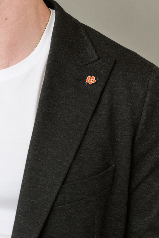 Charcoal Jersey Sport Jacket-Gerald-Boyds Philadelphia