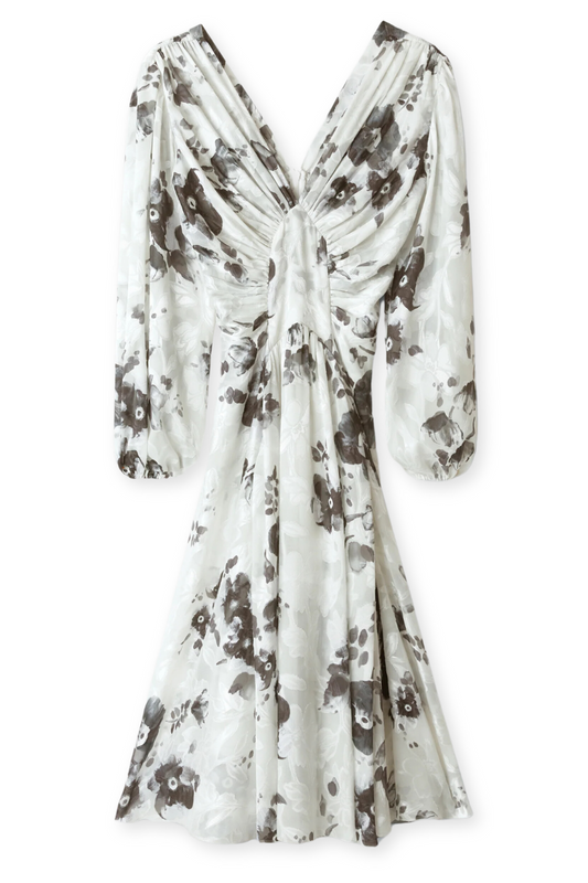 Floral Print Dress-Ermanno Scervino-Boyds Philadelphia