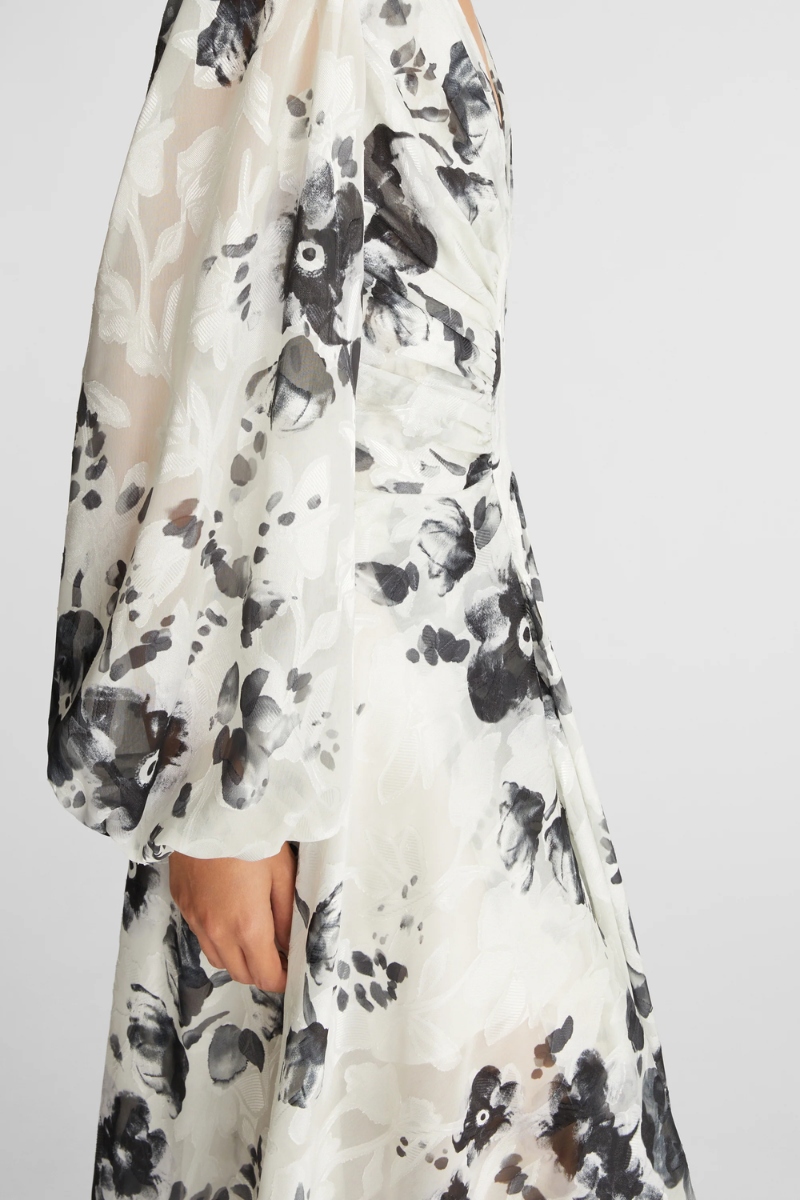 Floral Print Dress-Ermanno Scervino-Boyds Philadelphia