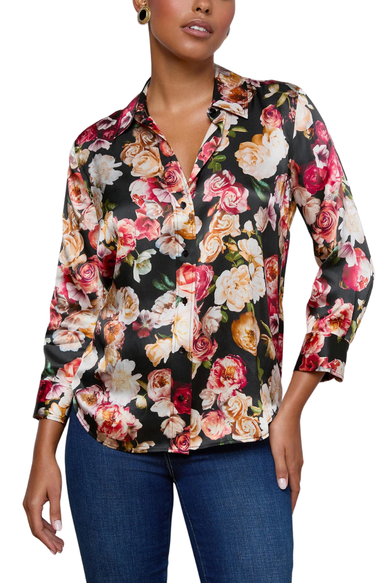 Dani Silk Blouse-L'AGENCE-Boyds Philadelphia