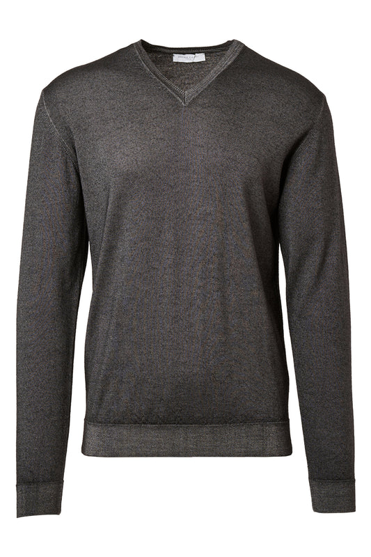 Washed Wool V-Neck Sweater-Daniele Fiesoli-Boyds Philadelphia