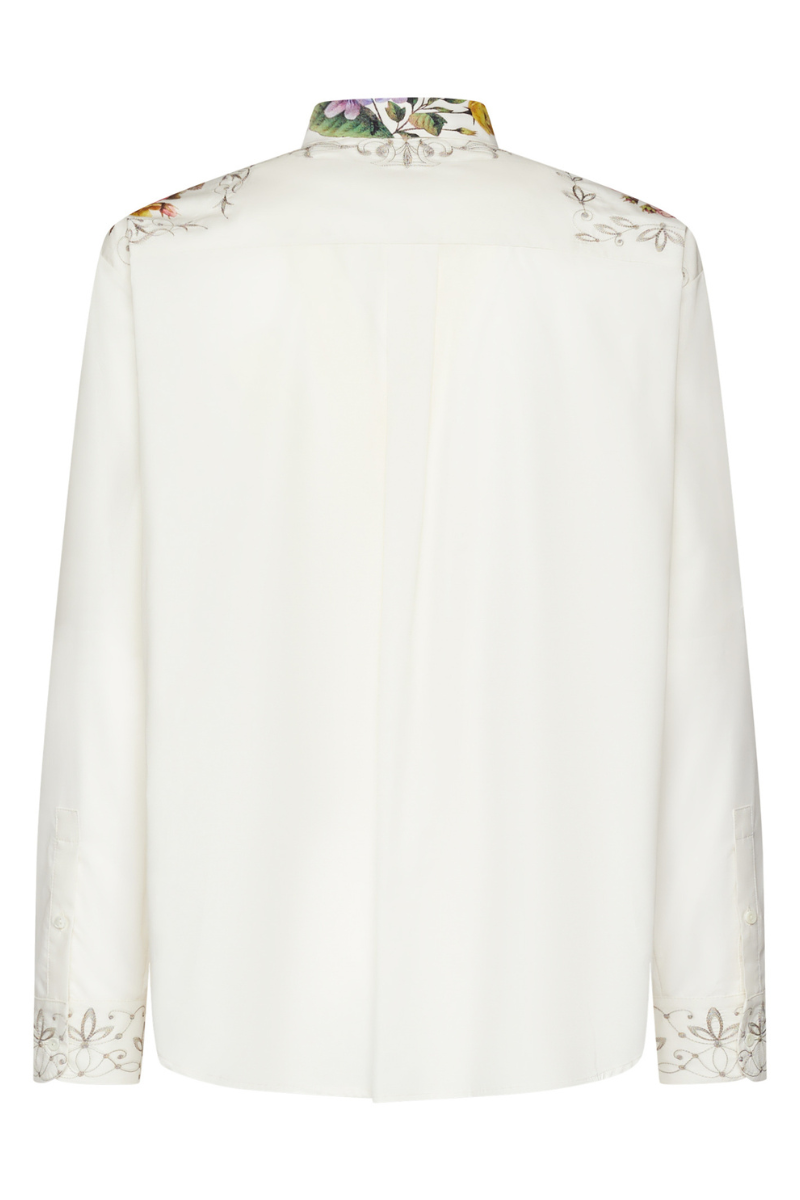 DIOMEDE Poplin Embroidered Shirt-Pierre-Louis Mascia-Boyds Philadelphia