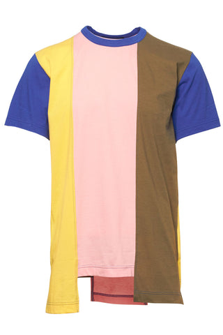 Striped Asymmetrical T-shirt-Comme Des Garçons Homme Deux-Boyds Philadelphia