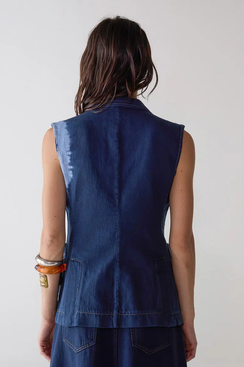 Tie Dye Gilet Blazer-Shaft-Boyds Philadelphia