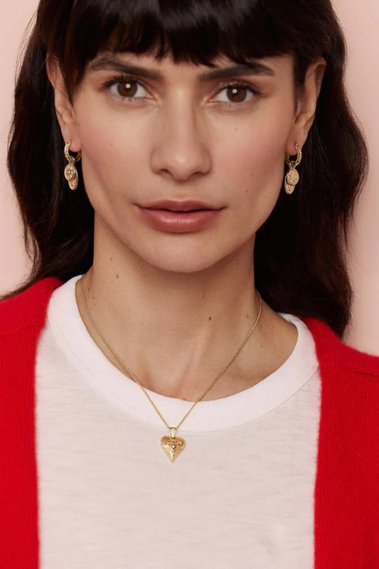 Small Southwestern Heart Charm-Marlo Laz-Boyds Philadelphia