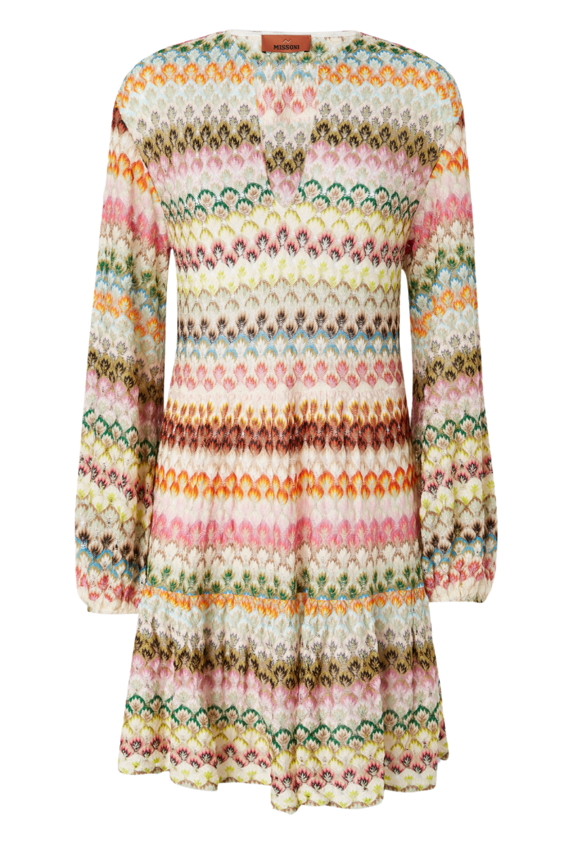 Striped Raschel Laced Dress-Missoni-Boyds Philadelphia