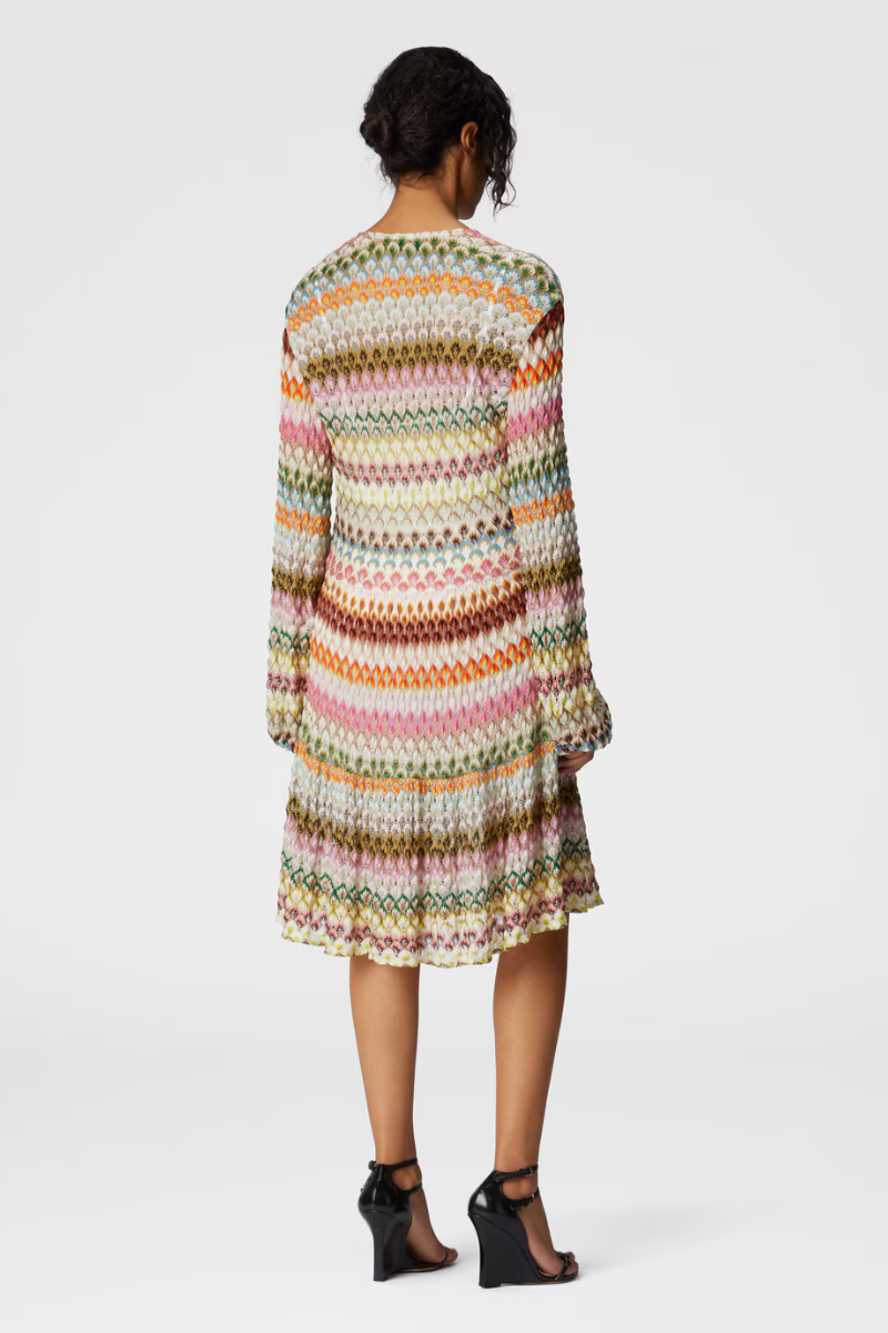 Striped Raschel Laced Dress-Missoni-Boyds Philadelphia