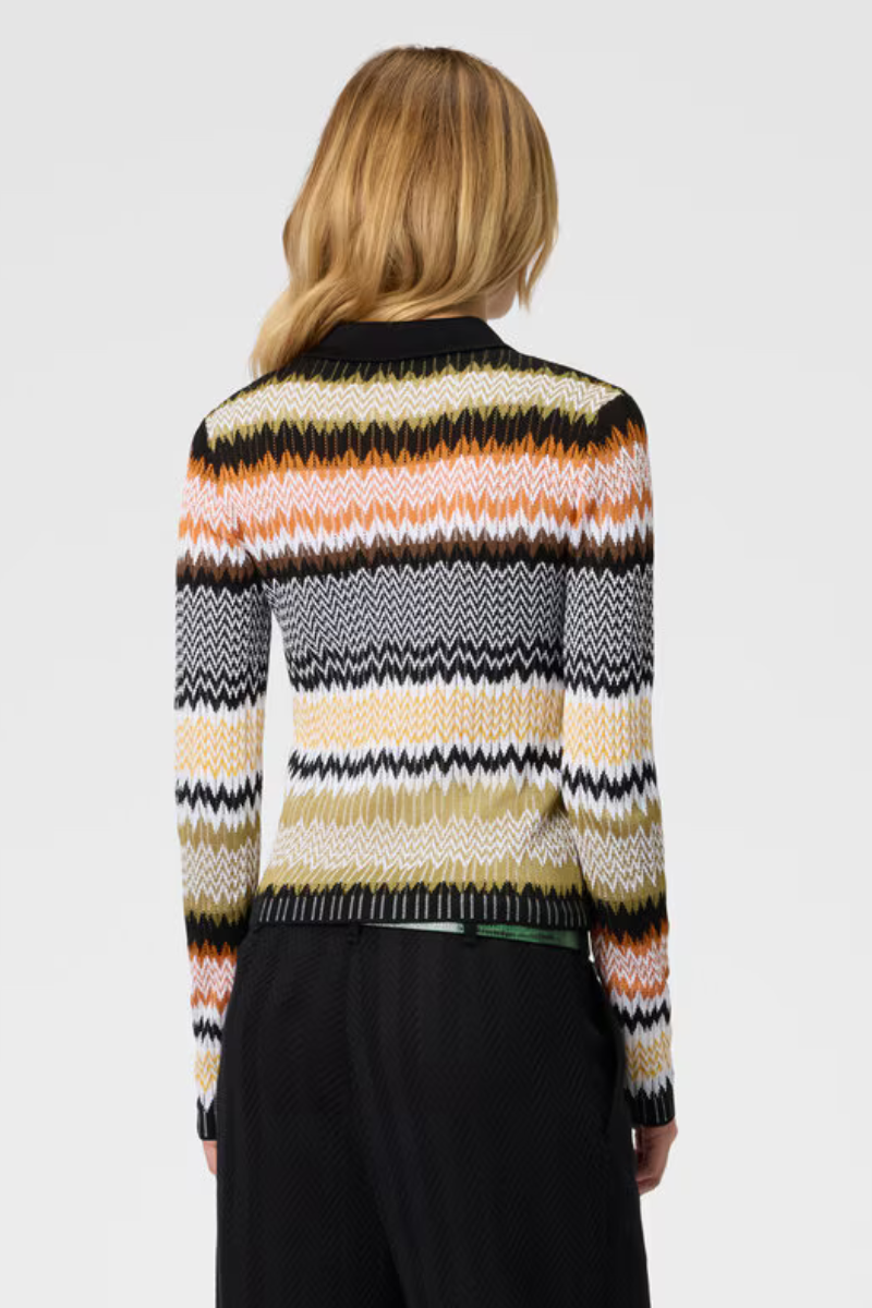 Chevron Knit Polo-Missoni-Boyds Philadelphia