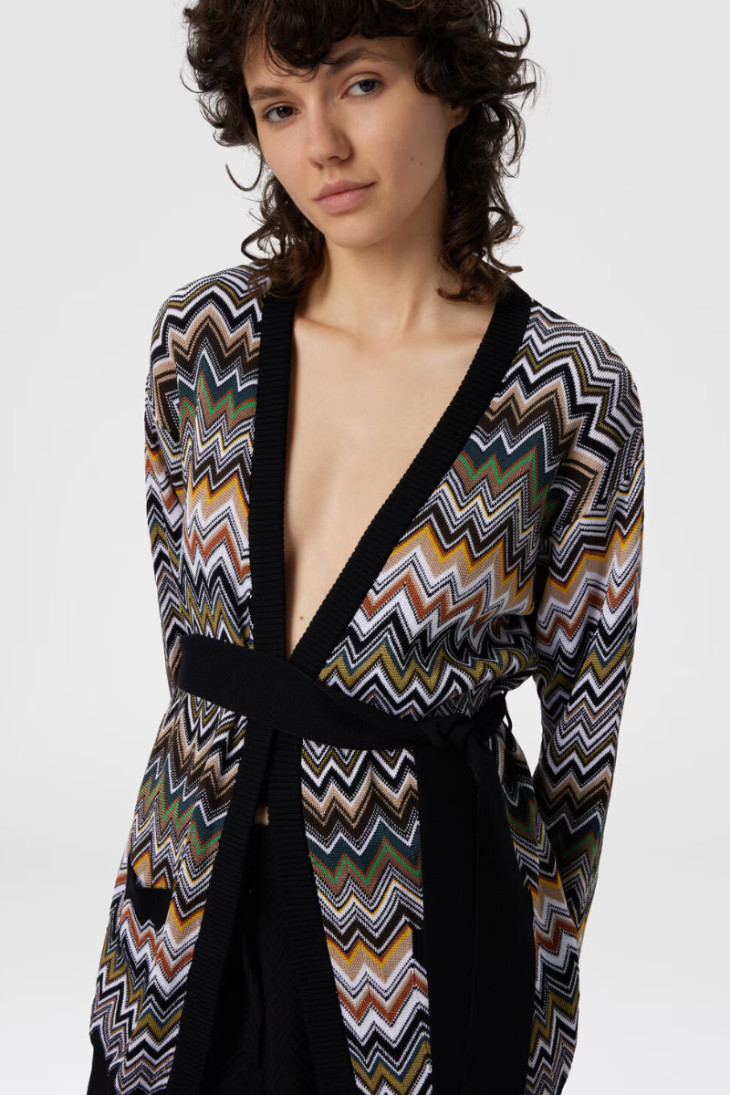 Chevron Relaxed Cardigan-Missoni-Boyds Philadelphia
