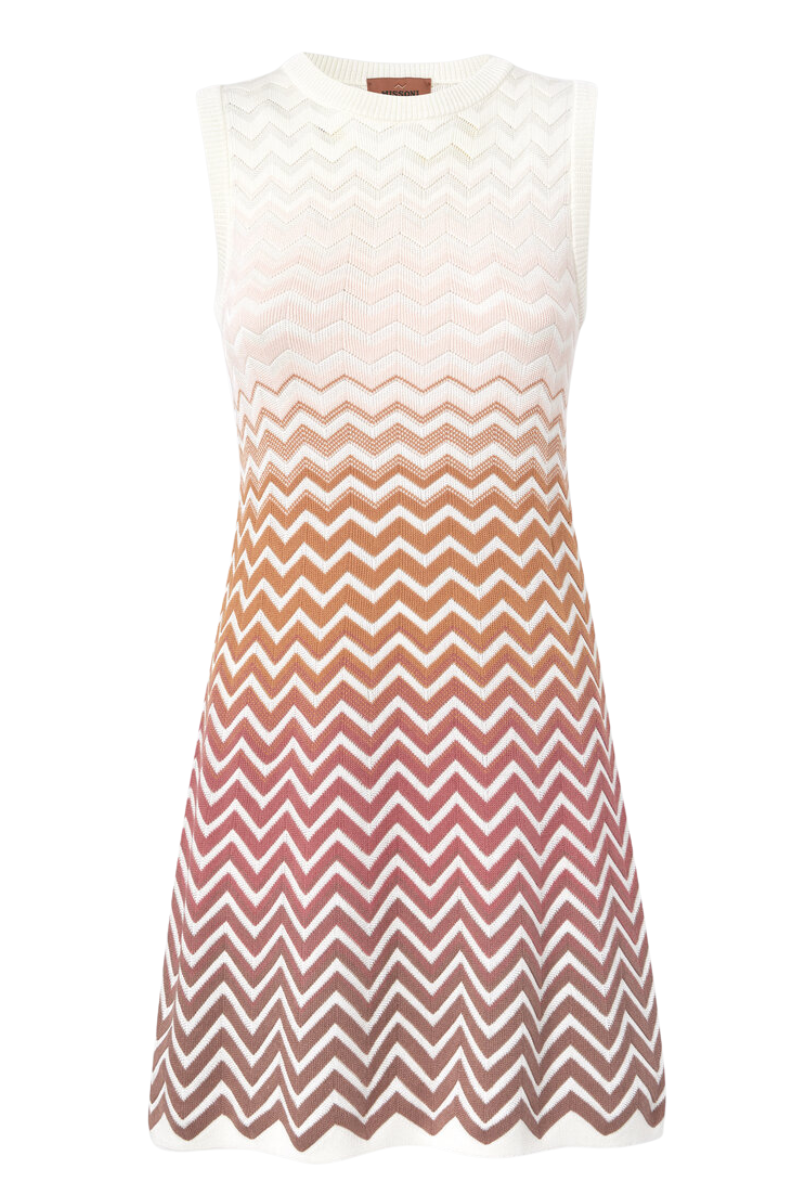 Chevron Dégradé Mini Dress-Missoni-Boyds Philadelphia