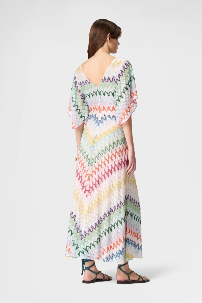 Zigzag Lamé Dress-Missoni-Boyds Philadelphia