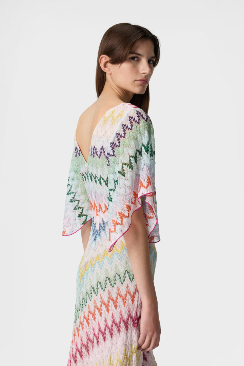 Zigzag Lamé Dress-Missoni-Boyds Philadelphia