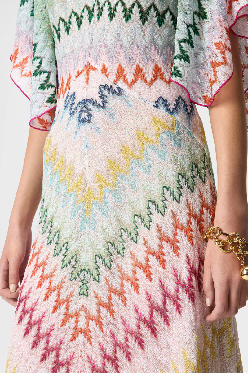 Zigzag Lamé Dress-Missoni-Boyds Philadelphia