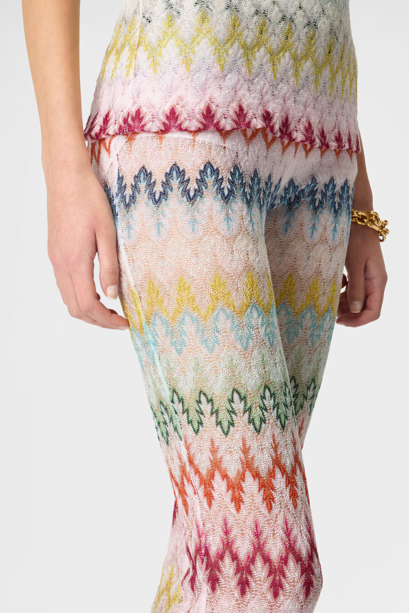 Zigzag Lamé Pants-Missoni-Boyds Philadelphia