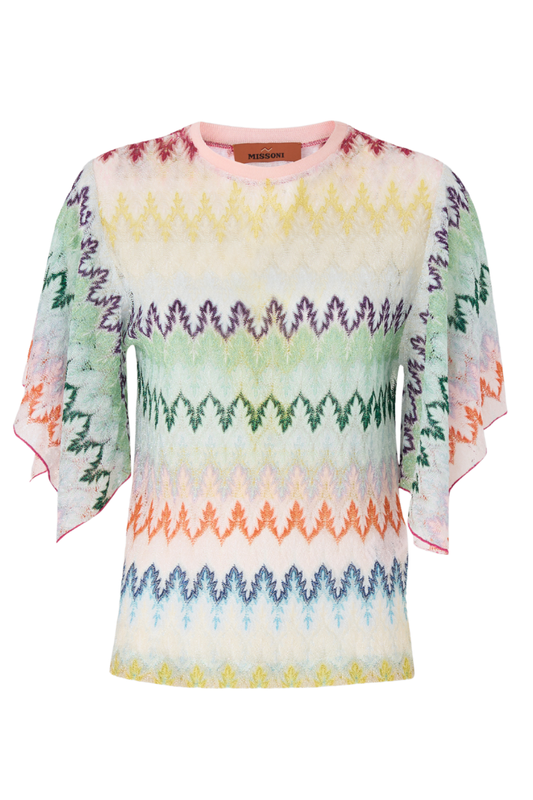 Zig Zag Lace Top-Missoni-Boyds Philadelphia