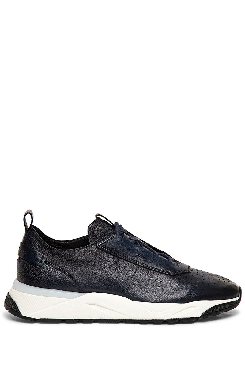 Dupe Leather Sneaker-Santoni-Boyds Philadelphia