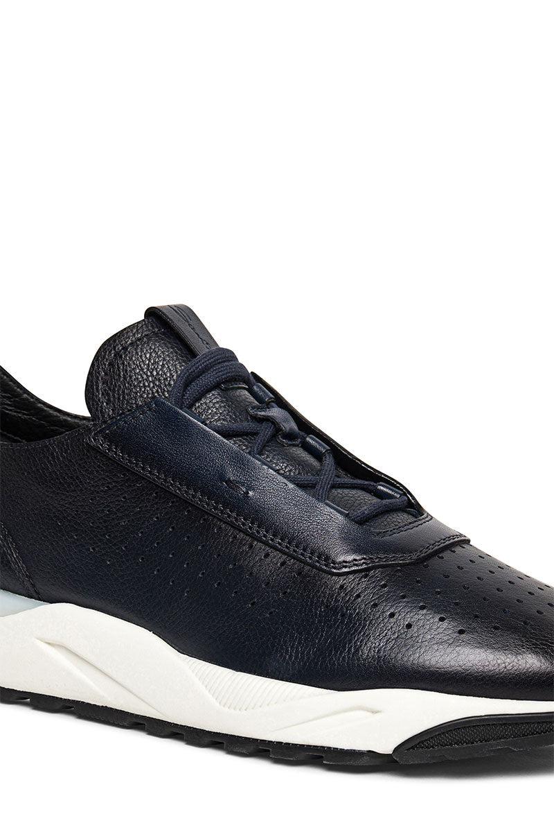 Dupe Leather Sneaker-Santoni-Boyds Philadelphia