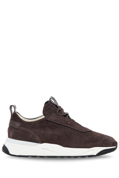 Durable Suede Sneaker-Santoni-Boyds Philadelphia
