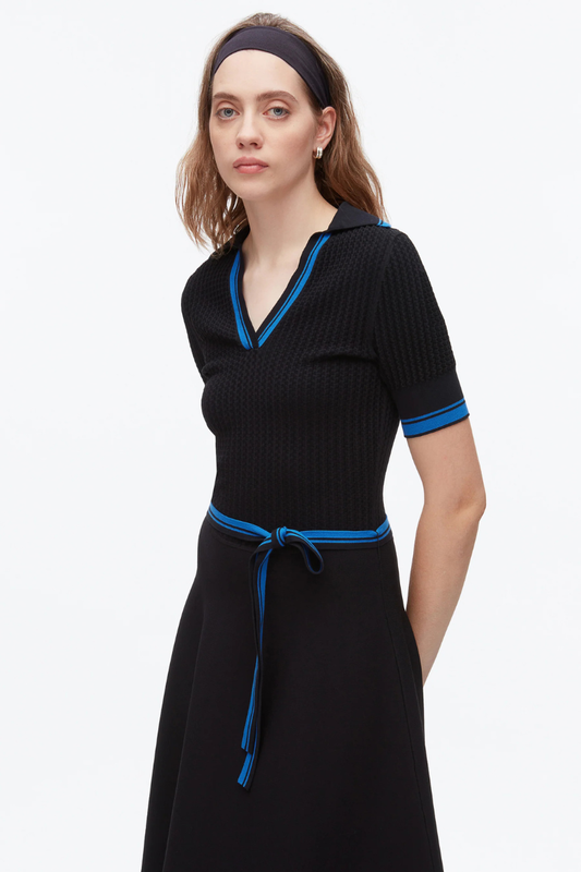 Textured Rib Polo Midi Dress-3.1 Phillip Lim-Boyds Philadelphia