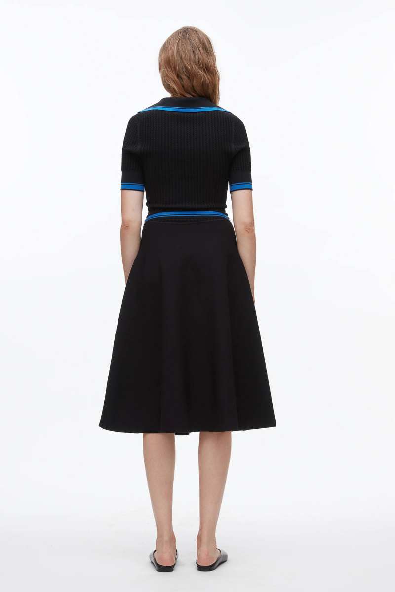 Textured Rib Polo Midi Dress-3.1 Phillip Lim-Boyds Philadelphia