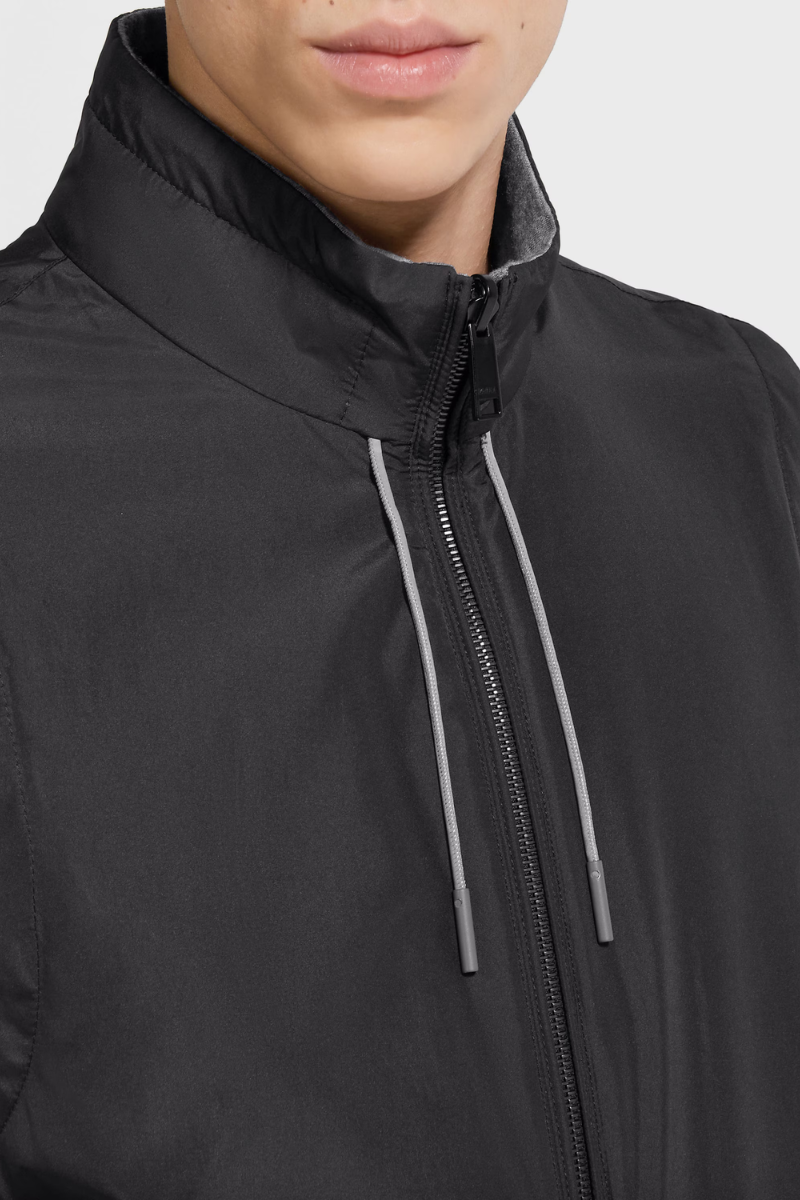 Microfiber Reversible Brezza Vest-Zegna-Boyds Philadelphia