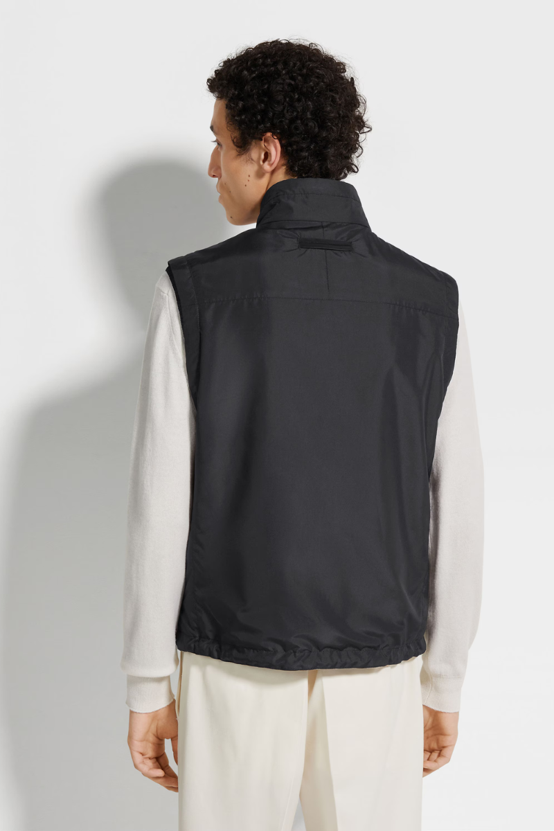 Microfiber Reversible Brezza Vest-Zegna-Boyds Philadelphia