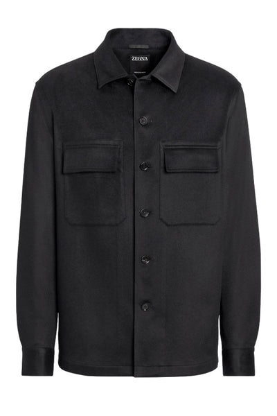 Oasi Cashmere Overshirt-Zegna-Boyds Philadelphia