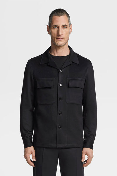 Oasi Cashmere Overshirt-Zegna-Boyds Philadelphia