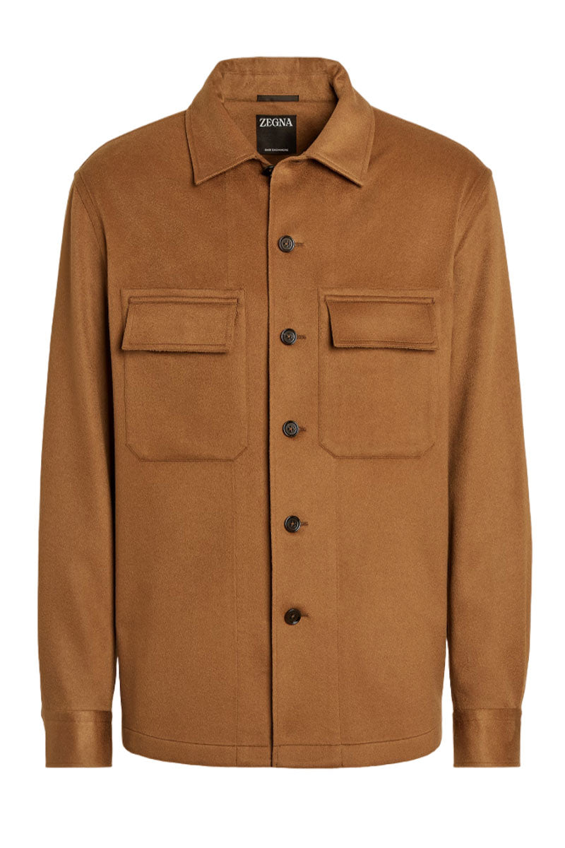 Oasi Cashmere Overshirt-Zegna-Boyds Philadelphia