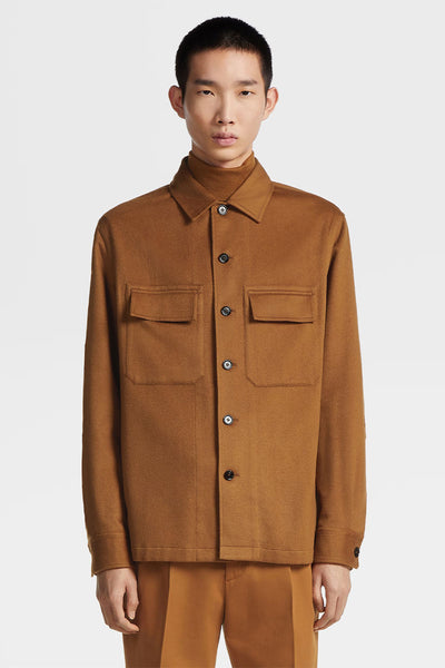 Oasi Cashmere Overshirt-Zegna-Boyds Philadelphia