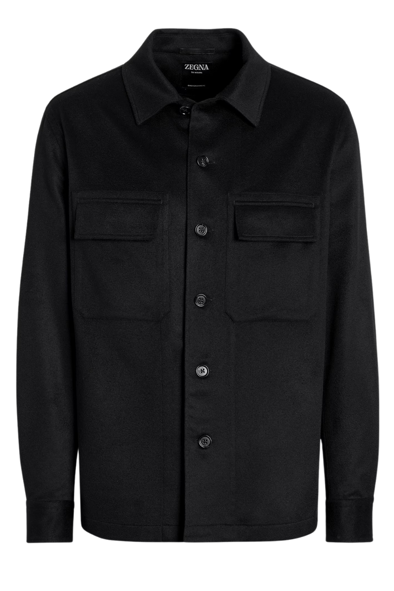 Oasi Cashmere Alba Overshirt-Zegna-Boyds Philadelphia