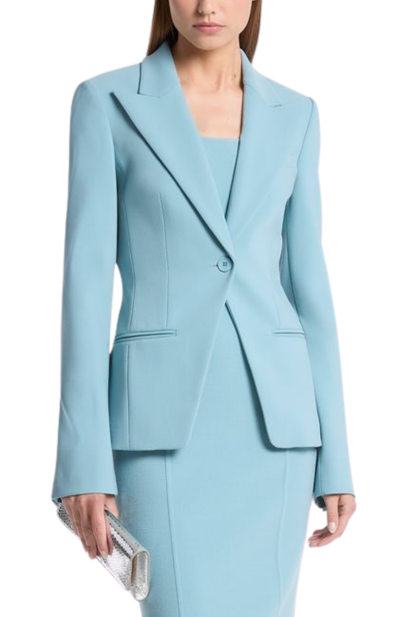 Stretch Pebble Crepe Blazer-Michael Kors Collection-Boyds Philadelphia