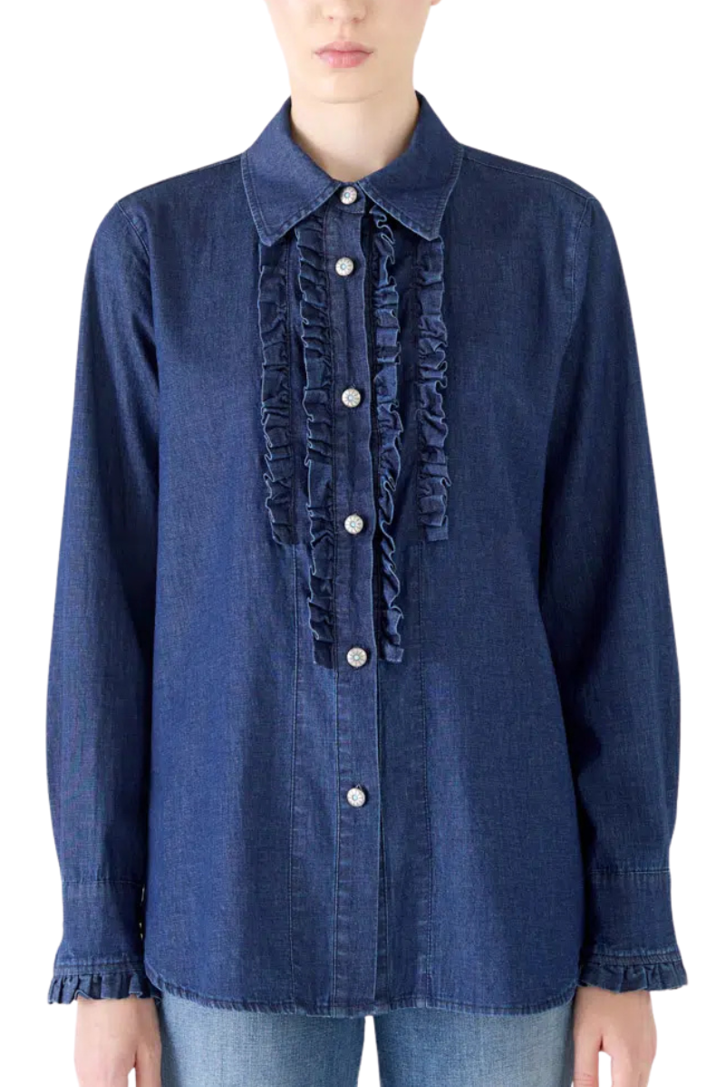 Gale Chambray Shirt-Shaft-Boyds Philadelphia