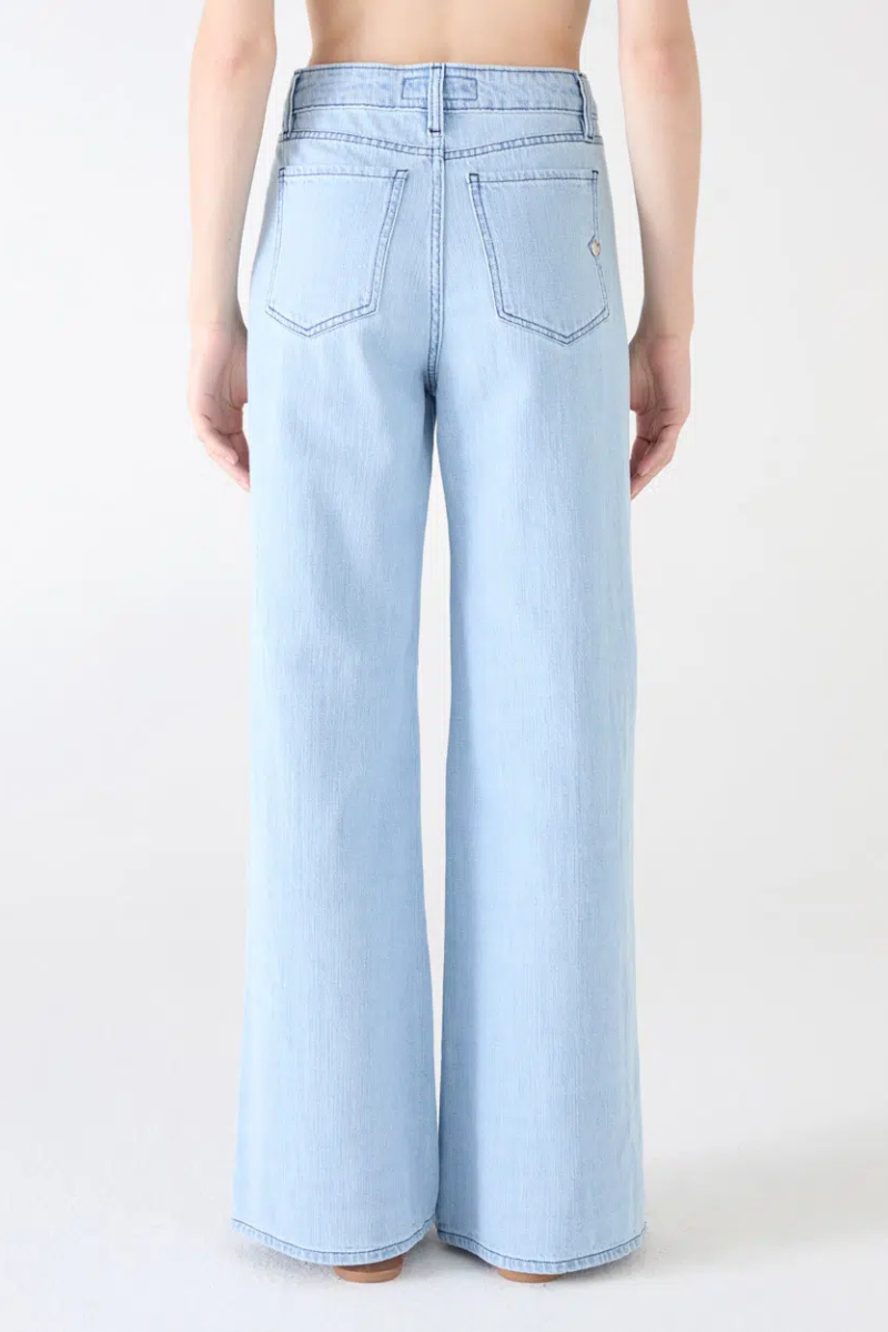 Sporty Wide Leg Jeans-Shaft-Boyds Philadelphia