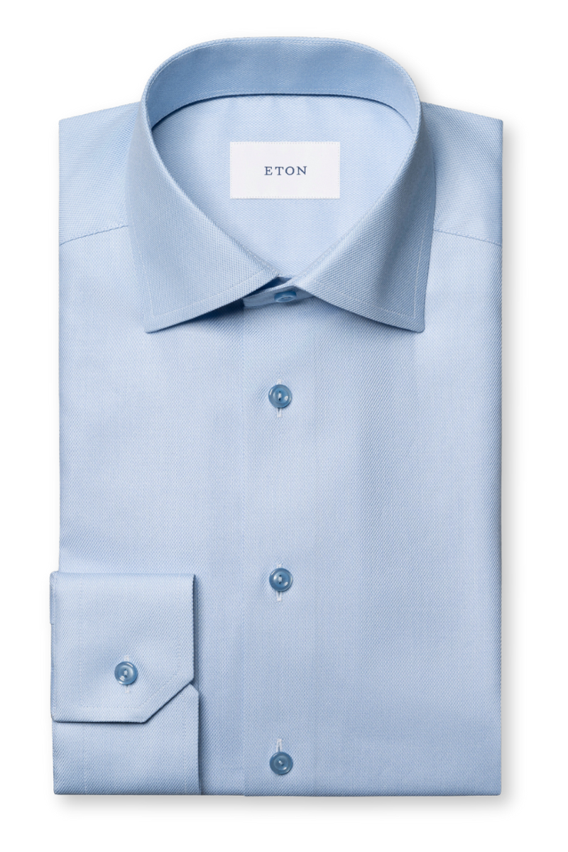 Slim Twill Shirt-Eton-Boyds Philadelphia
