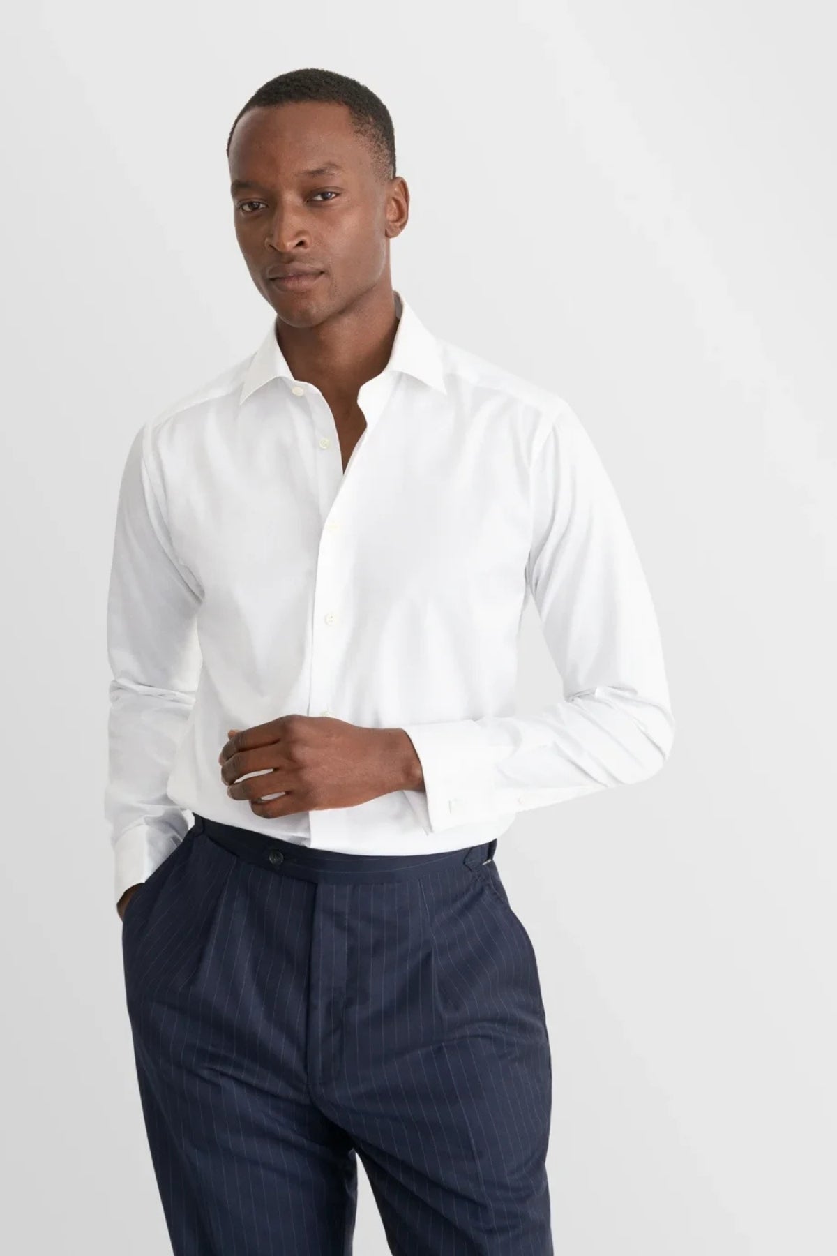 Signature Contemporary Fit Twill Shirt