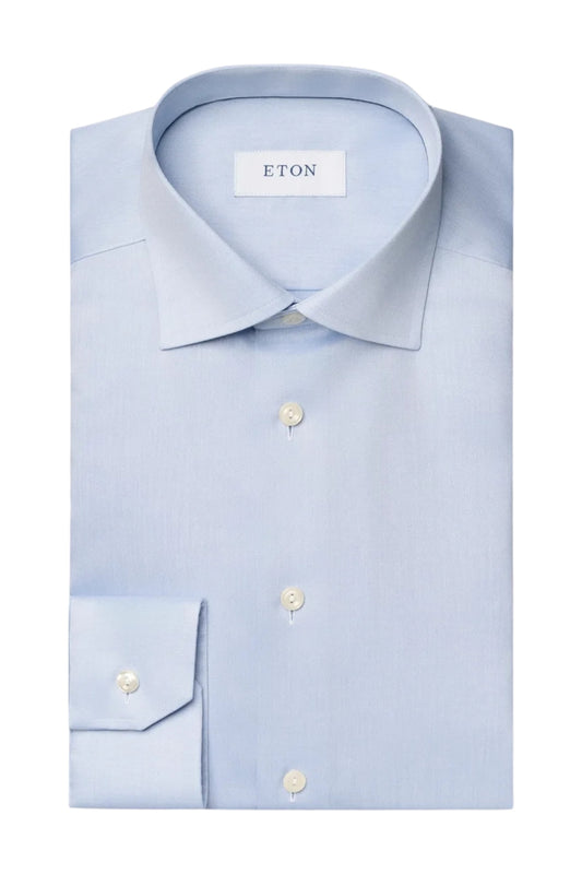 Signature Contemporary Fit Twill Shirt-Eton-Boyds Philadelphia