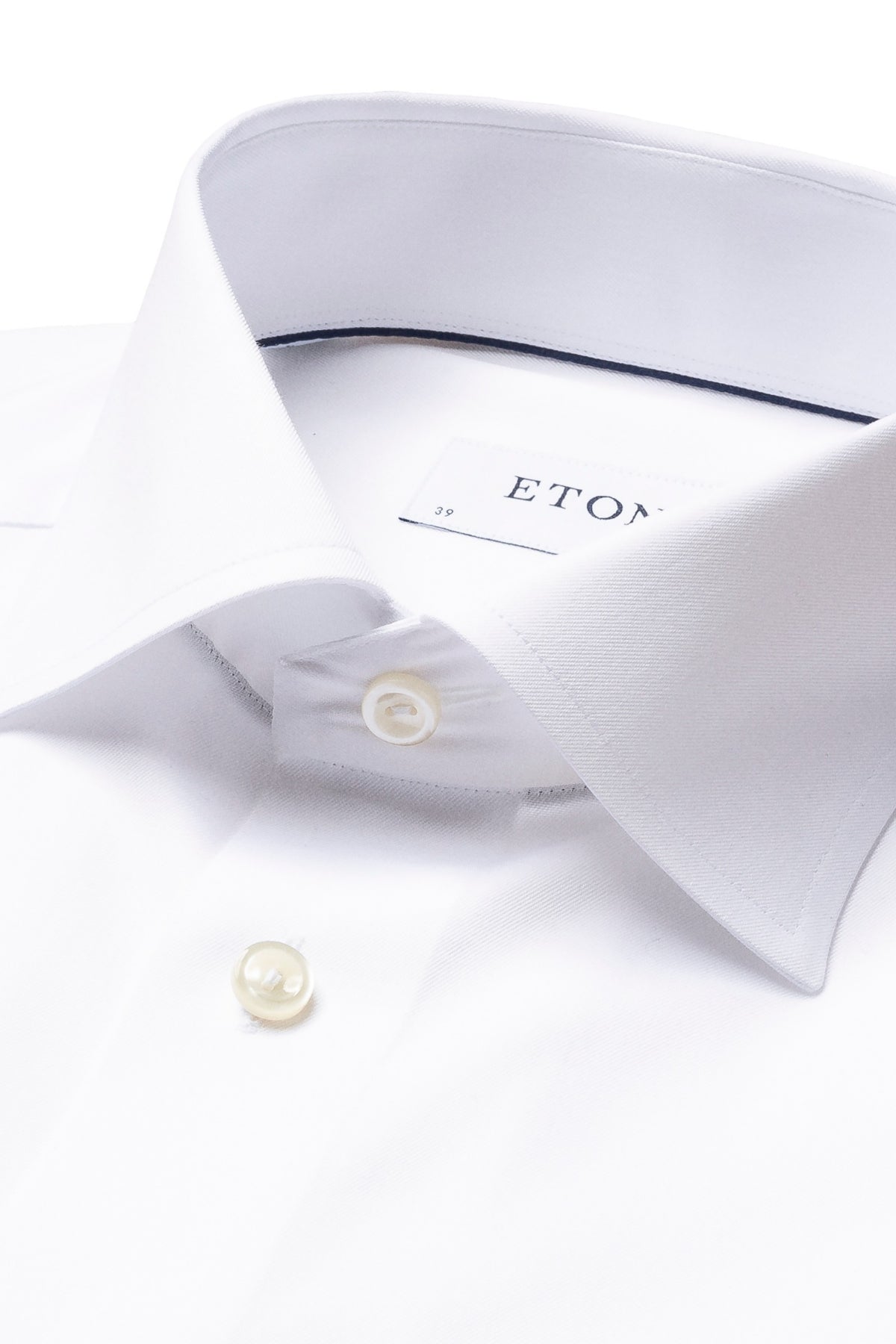 Classic Fit Solid Signature Twill Shirt-Eton-Boyds Philadelphia