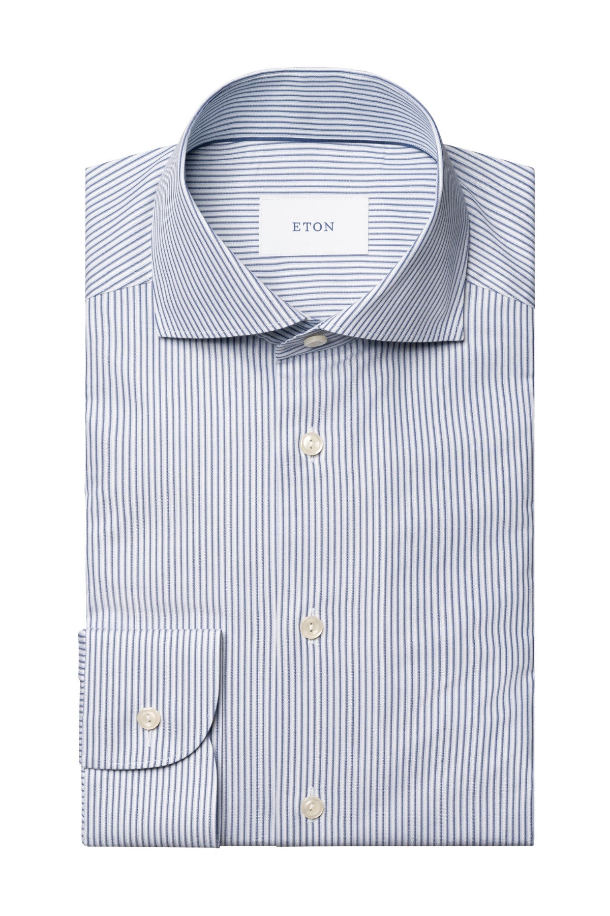 Striped Twill Shirt-Eton-Boyds Philadelphia