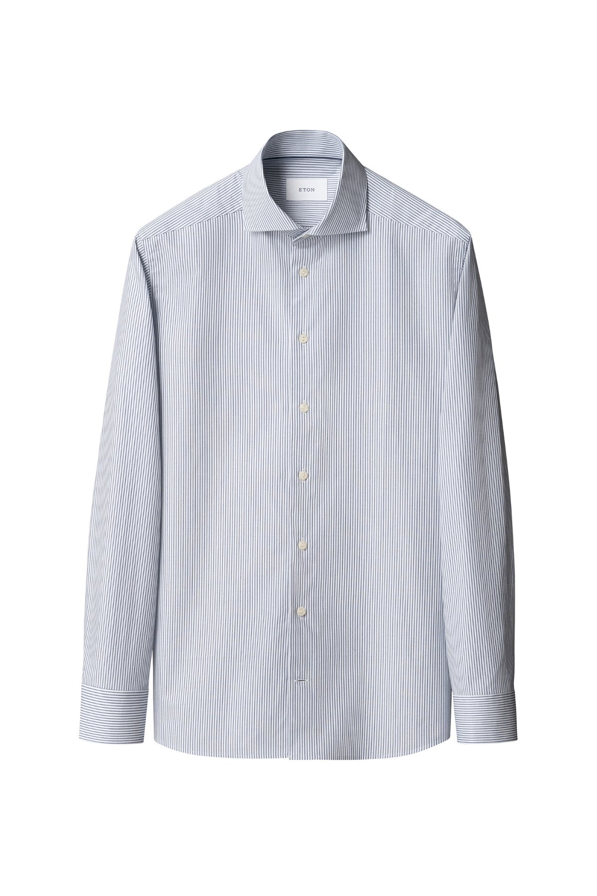 Striped Twill Shirt-Eton-Boyds Philadelphia