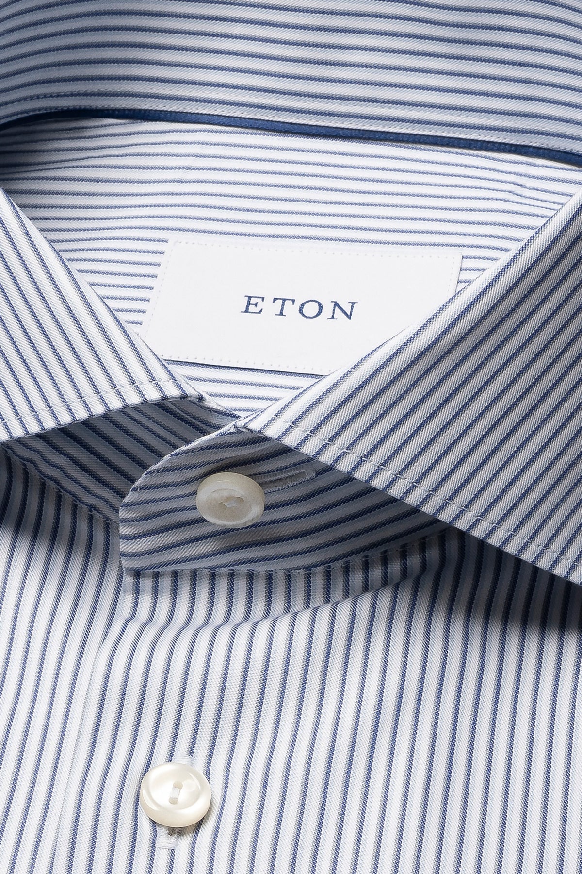 Striped Twill Shirt-Eton-Boyds Philadelphia