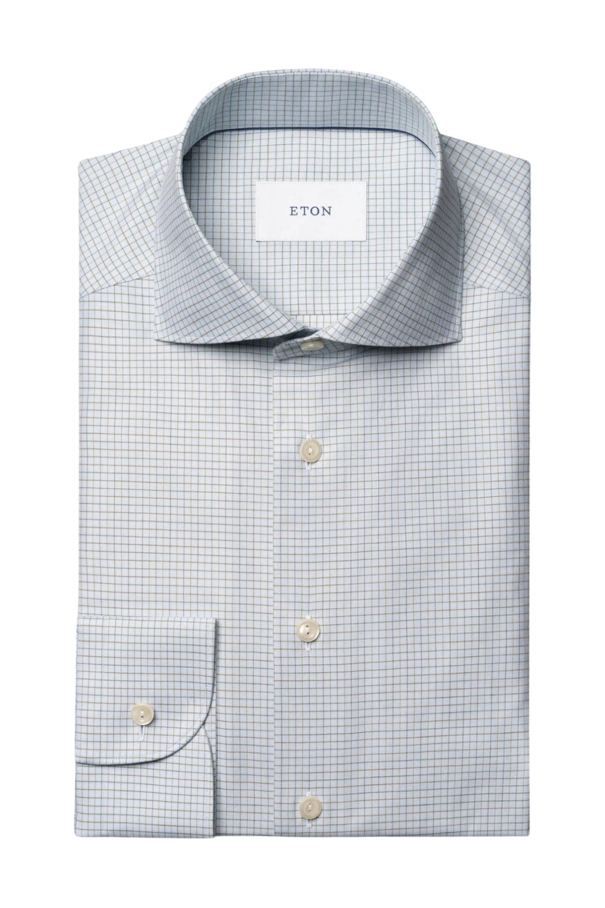Contemporary Check Twill Shirt-Eton-Boyds Philadelphia